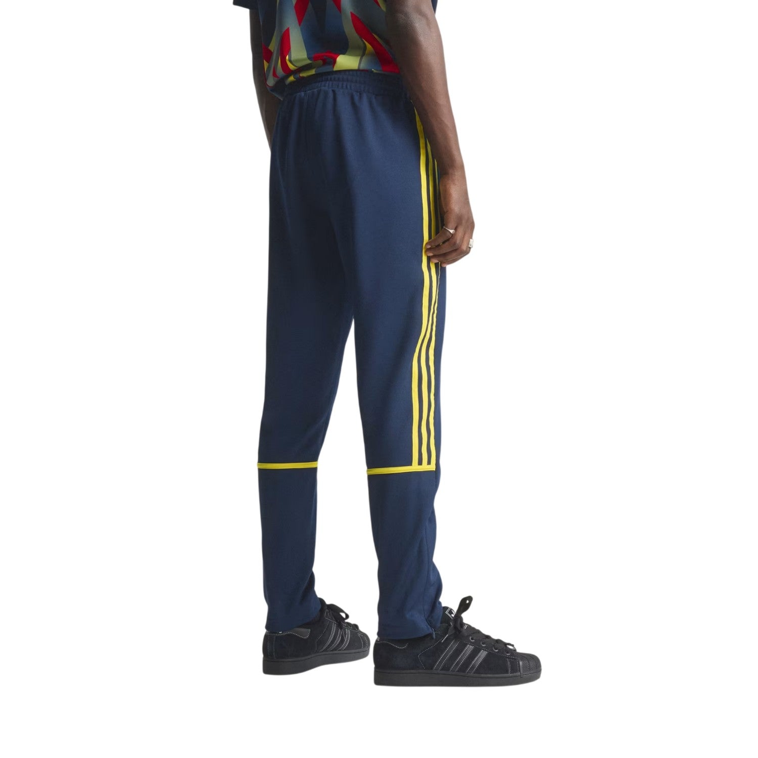 Blue - Back - Arsenal Mens Originals 25-26 Adidas Tracksuit Bottoms