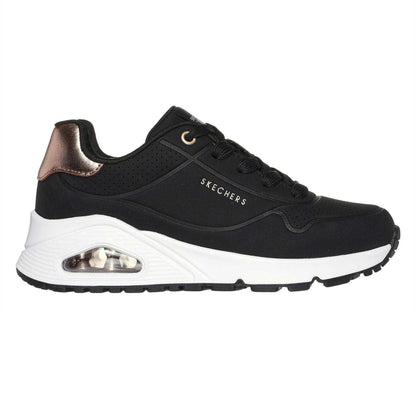 Black - Front - Skechers Childrens-Kids Stand On Air Trainers