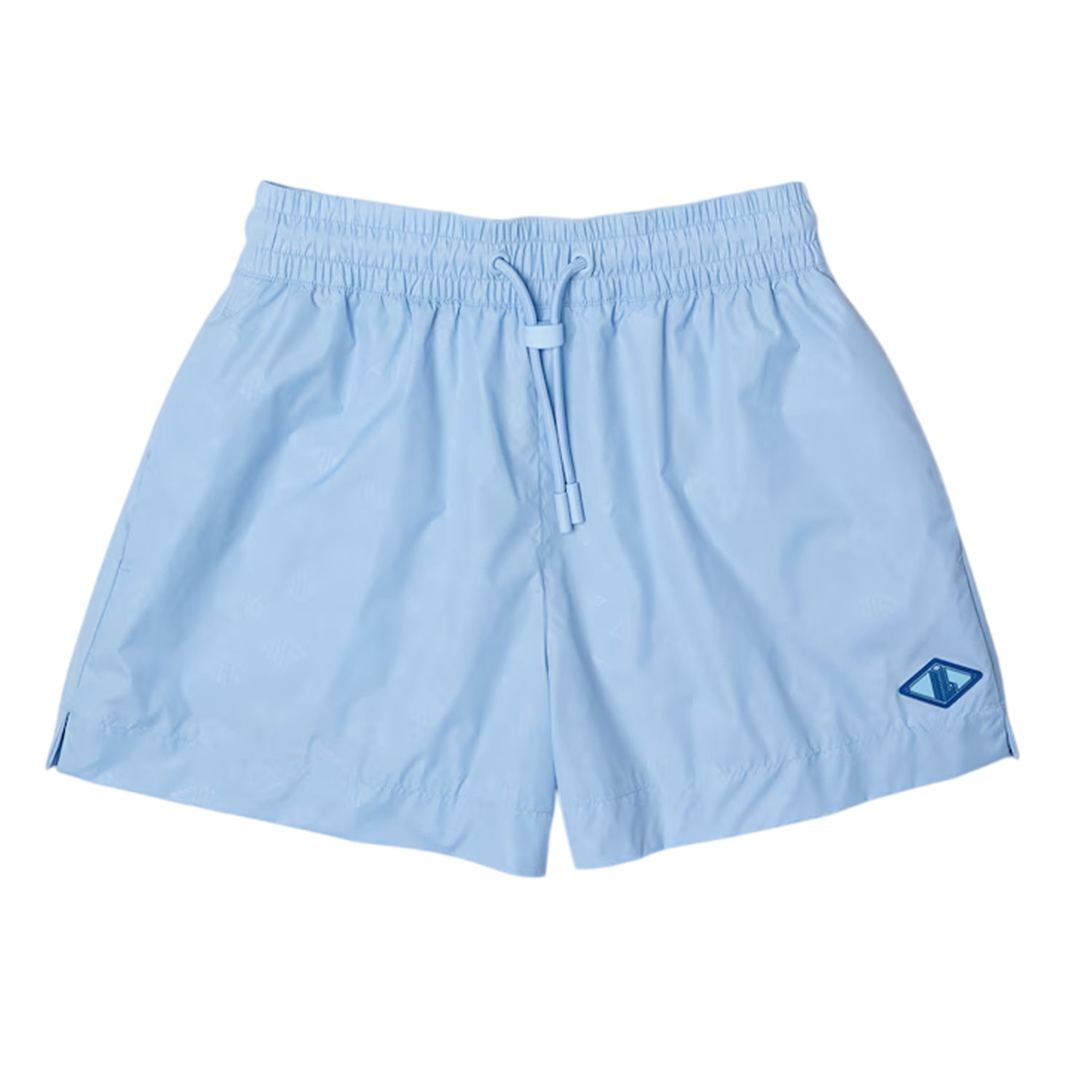 Blue - Front - Lacoste Womens-Ladies Fleece Casual Shorts
