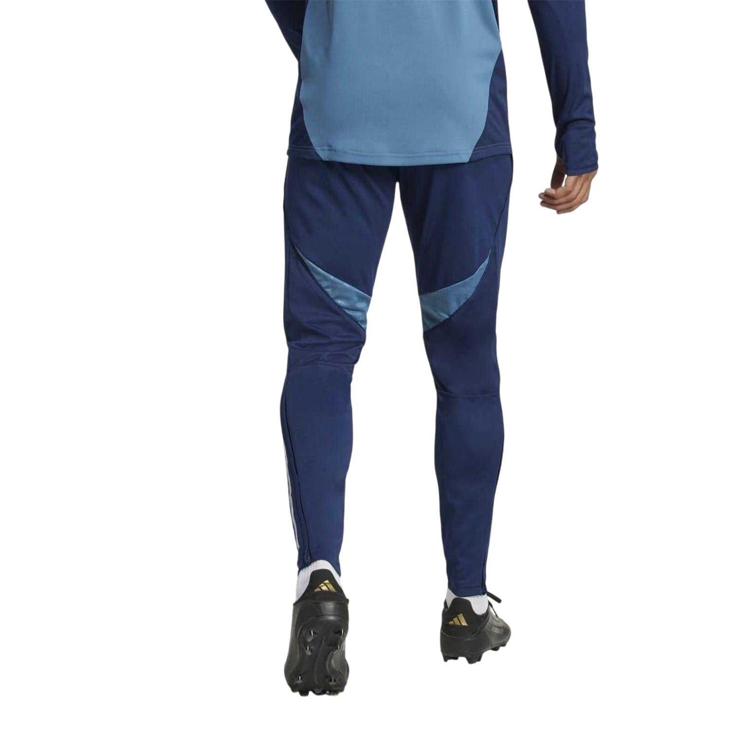 Blue - Back - Arsenal Mens 25-26 Adidas Tapered Tracksuit Bottoms