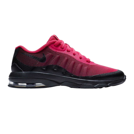 Pink-Black - Front - Nike Girls Air Max Invigor Print Trainers