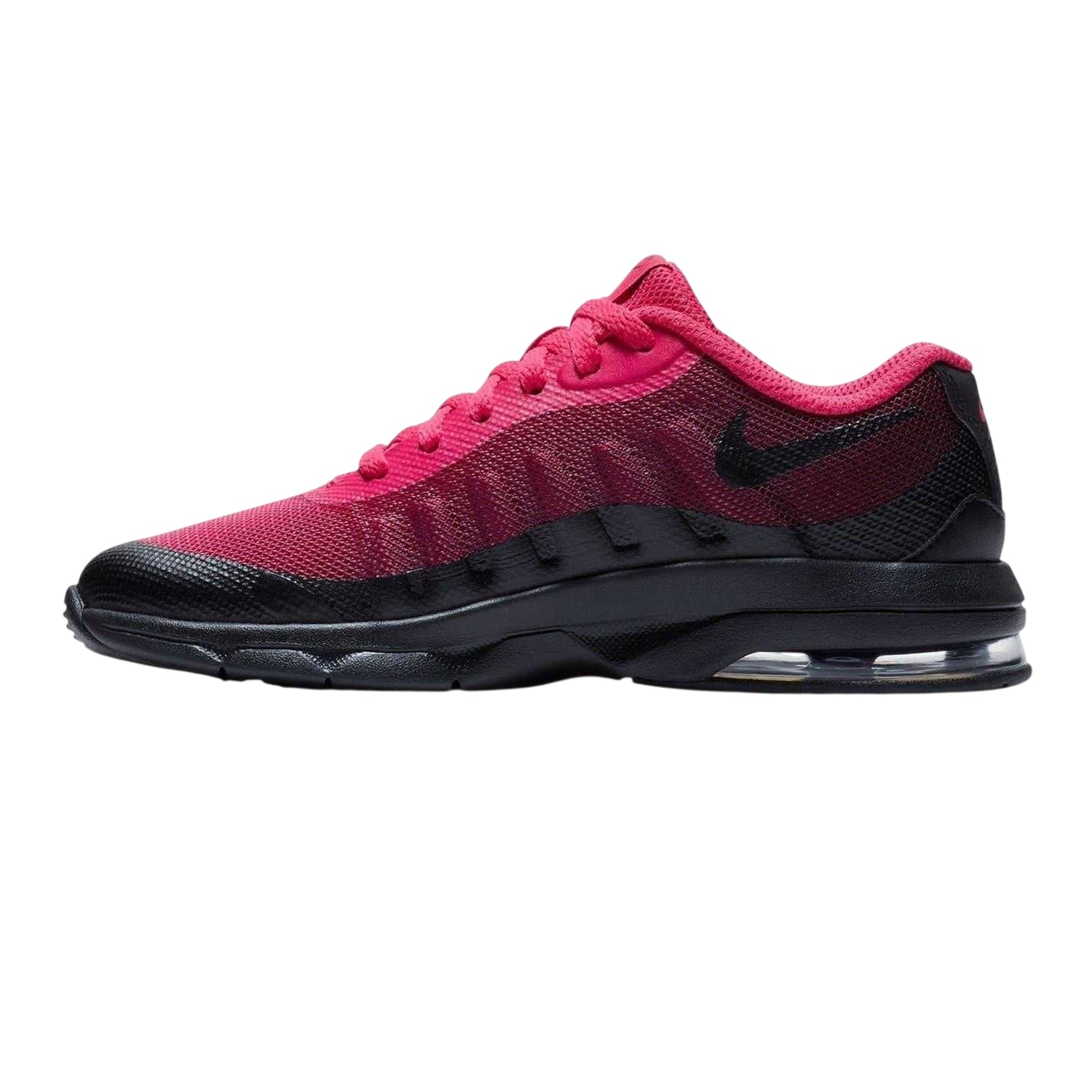 Pink-Black - Back - Nike Girls Air Max Invigor Print Trainers