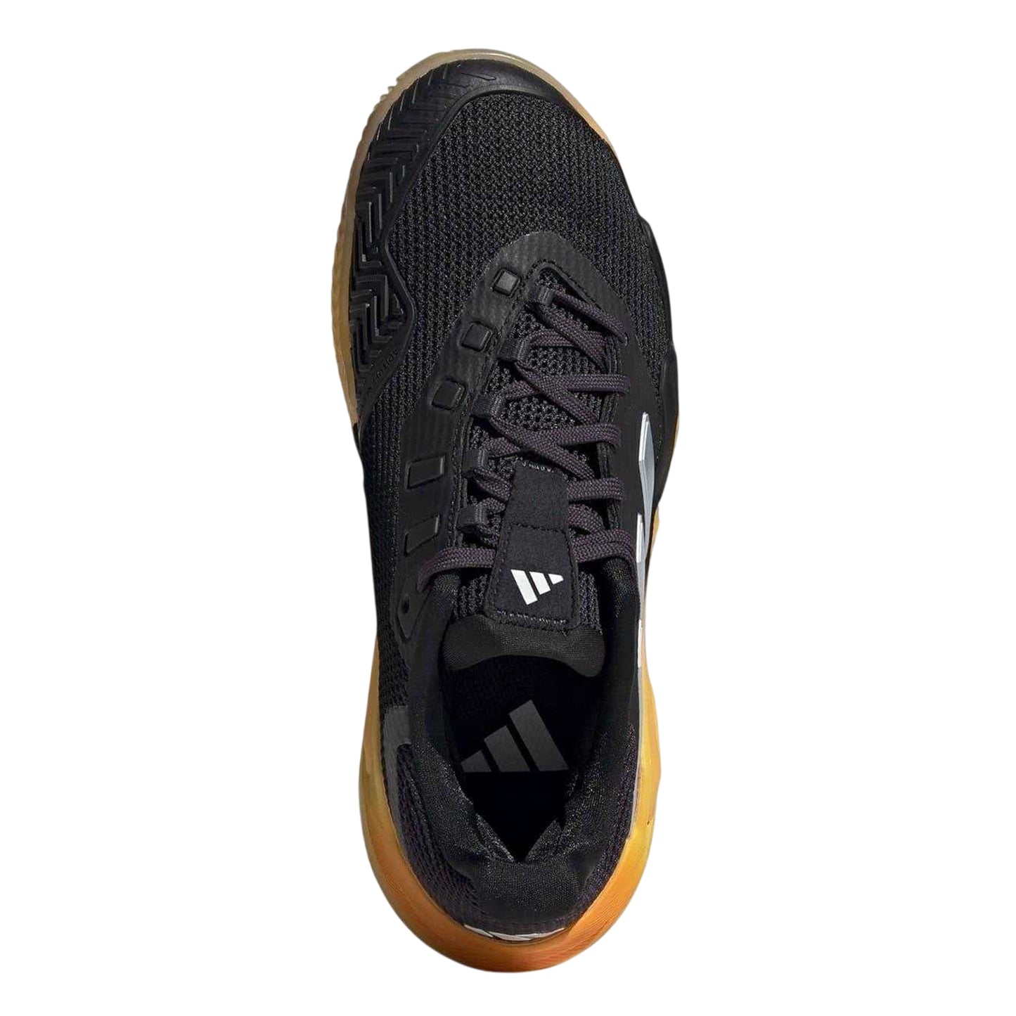Black-Orange - Lifestyle - Adidas Womens-Ladies Barricade 13 Gradient Tennis Shoes