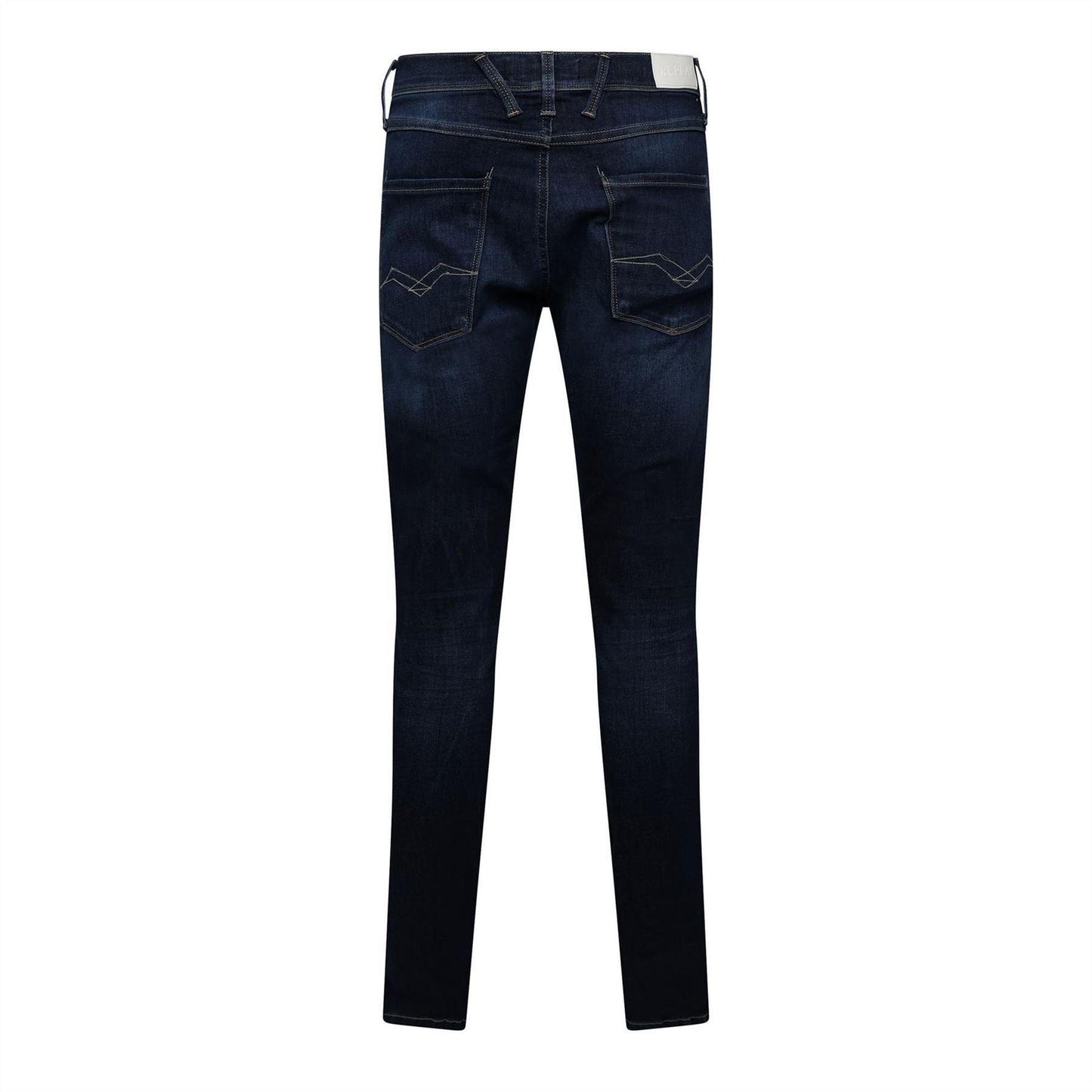 Blue - Back - Replay Mens Anbass Slim Jeans