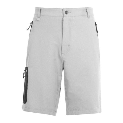 Grey - Front - Trespass Mens Cargo Shorts