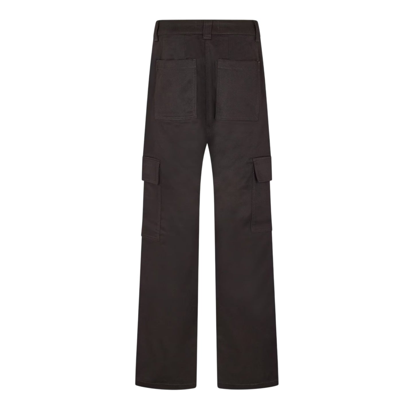 Black - Back - JJXX Womens-Ladies Straight Cargo Trousers