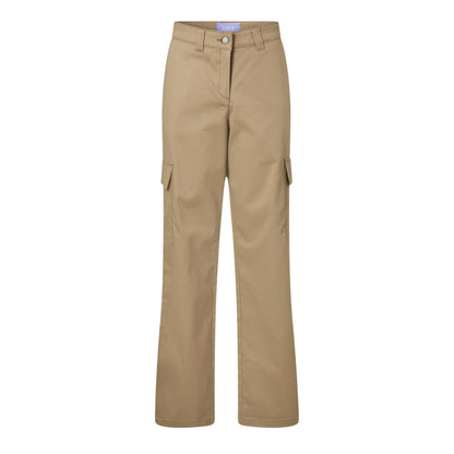 Cove - Front - JJXX Womens-Ladies Straight Cargo Trousers