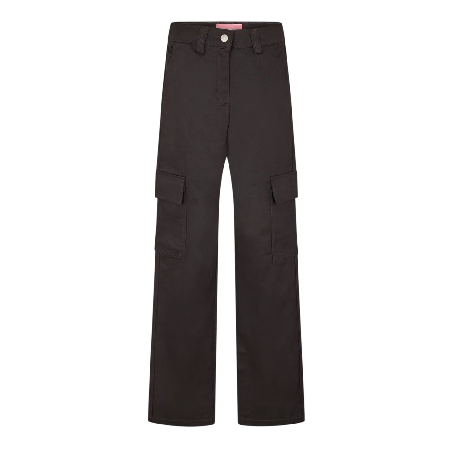 Black - Front - JJXX Womens-Ladies Straight Cargo Trousers