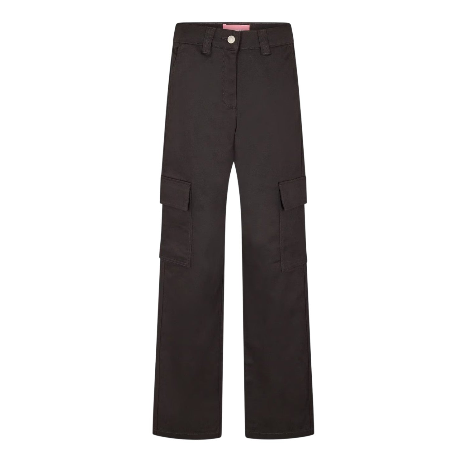 Black - Front - JJXX Womens-Ladies Straight Cargo Trousers