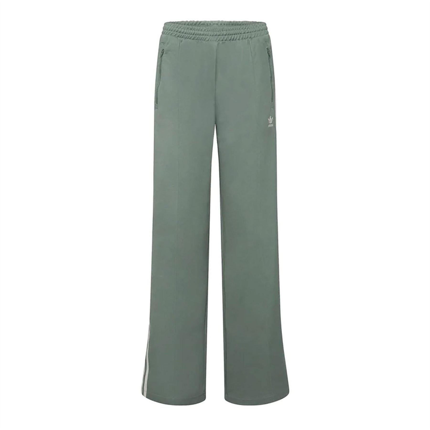 Green - Front - Adidas Womens-Ladies Originals Tracksuit Bottoms