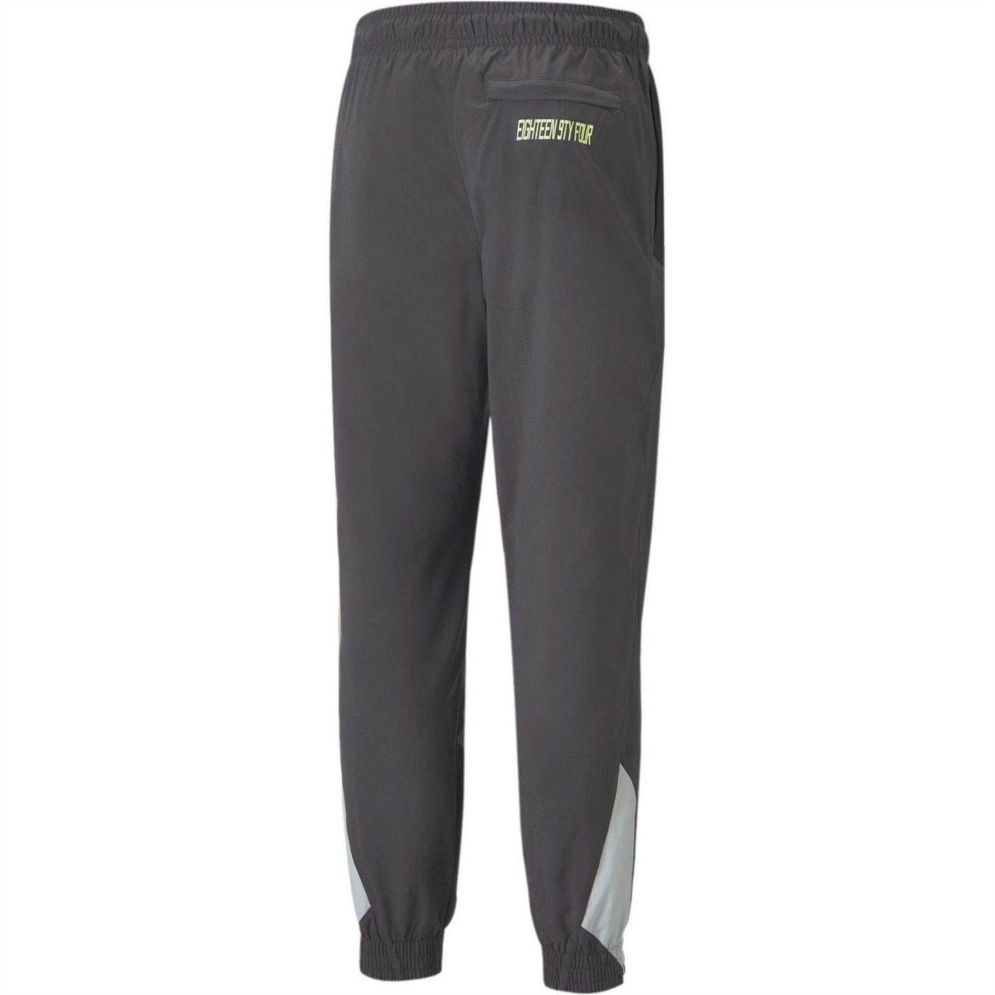 Asphalt - Back - Manchester City FC Mens Puma Slim Tracksuit Bottoms