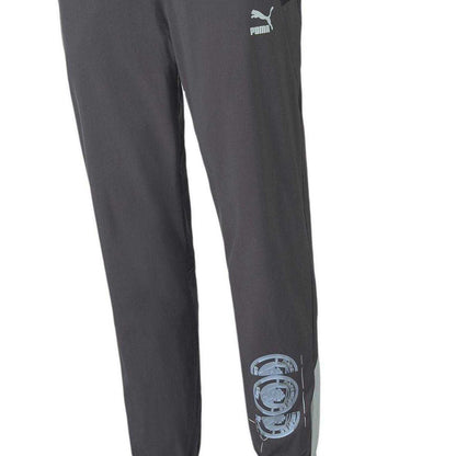 Asphalt - Side - Manchester City FC Mens Puma Slim Tracksuit Bottoms