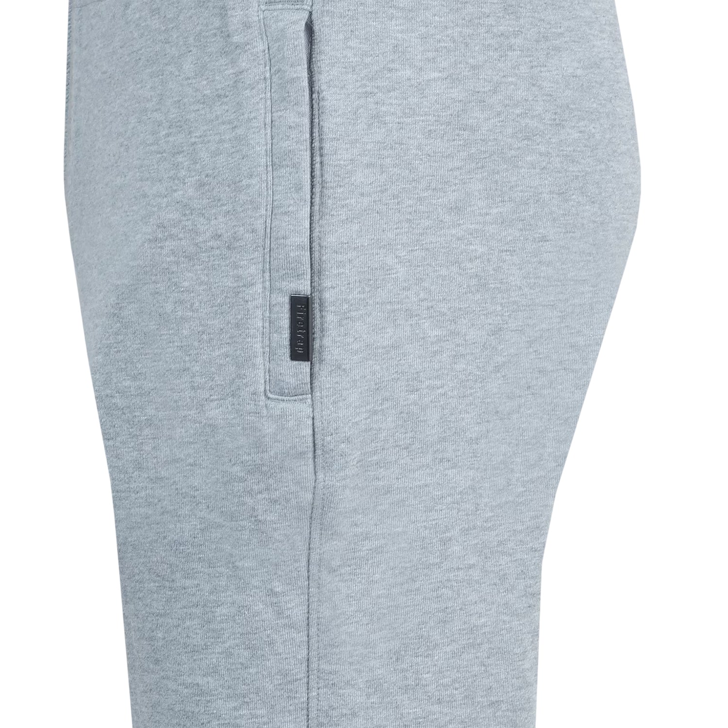 Grey Marl Marl - Side - Firetrap Mens Plain Slim Jogging Bottoms