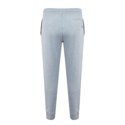 Grey Marl Marl - Back - Firetrap Mens Plain Slim Jogging Bottoms