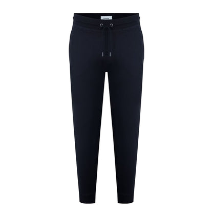 Black - Front - Firetrap Mens Plain Slim Jogging Bottoms