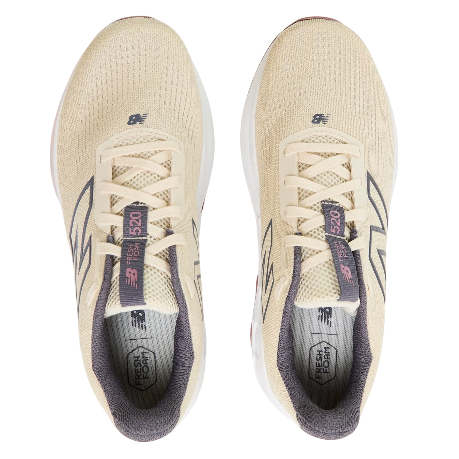 Beige-Pink - Lifestyle - New Balance Womens-Ladies 520 V9 Running Shoes