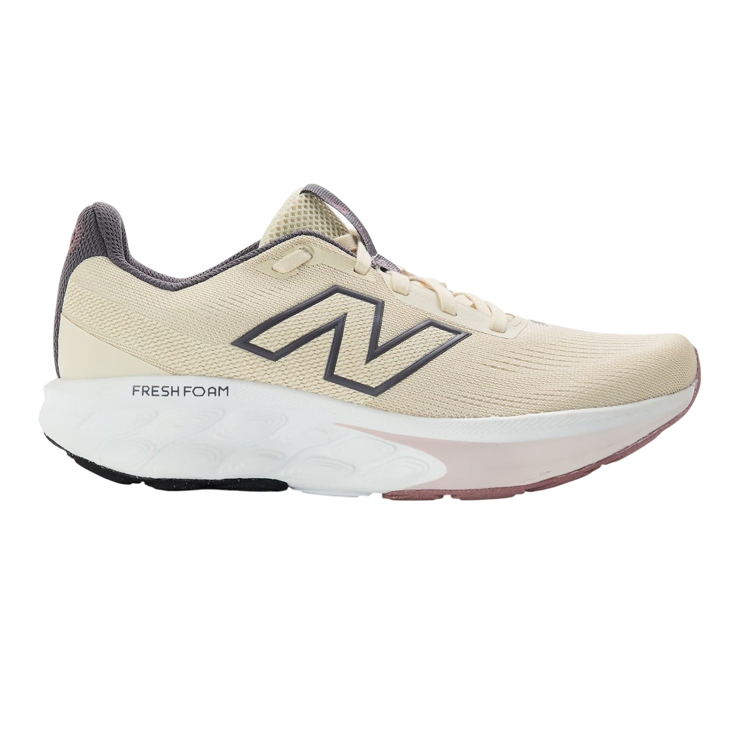 Beige-Pink - Front - New Balance Womens-Ladies 520 V9 Running Shoes