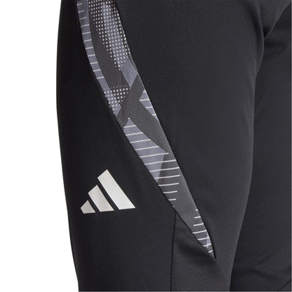 Black-Dark Grey - Pack Shot - Adidas Womens-Ladies Tiro 24 Competition Training Tracksuit Bottoms