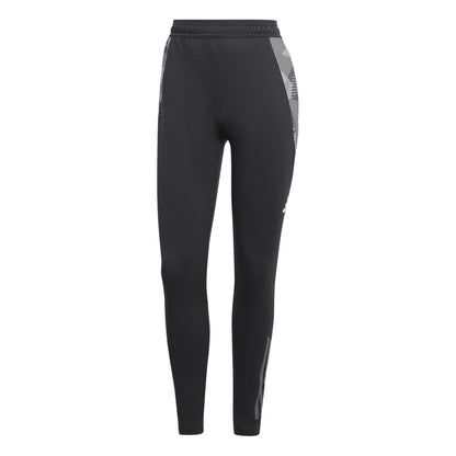 Black-Dark Grey - Front - Adidas Womens-Ladies Tiro 24 Competition Training Tracksuit Bottoms