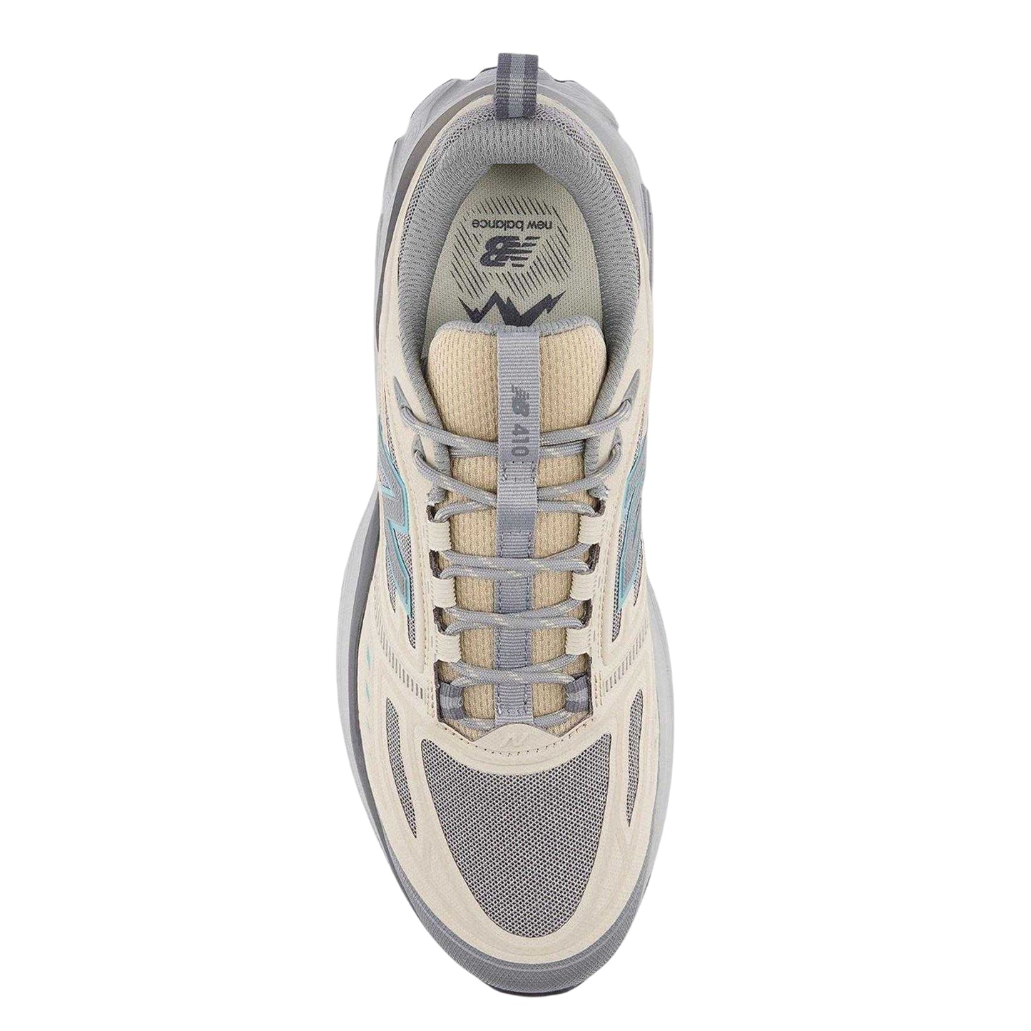 Beige - Side - New Balance Mens 410 Trail Mesh Running Trainers