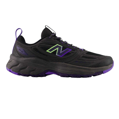 Black-Electric - Front - New Balance Mens 410 Trail Mesh Running Trainers
