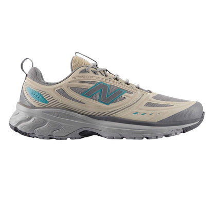 Beige - Front - New Balance Mens 410 Trail Mesh Running Trainers