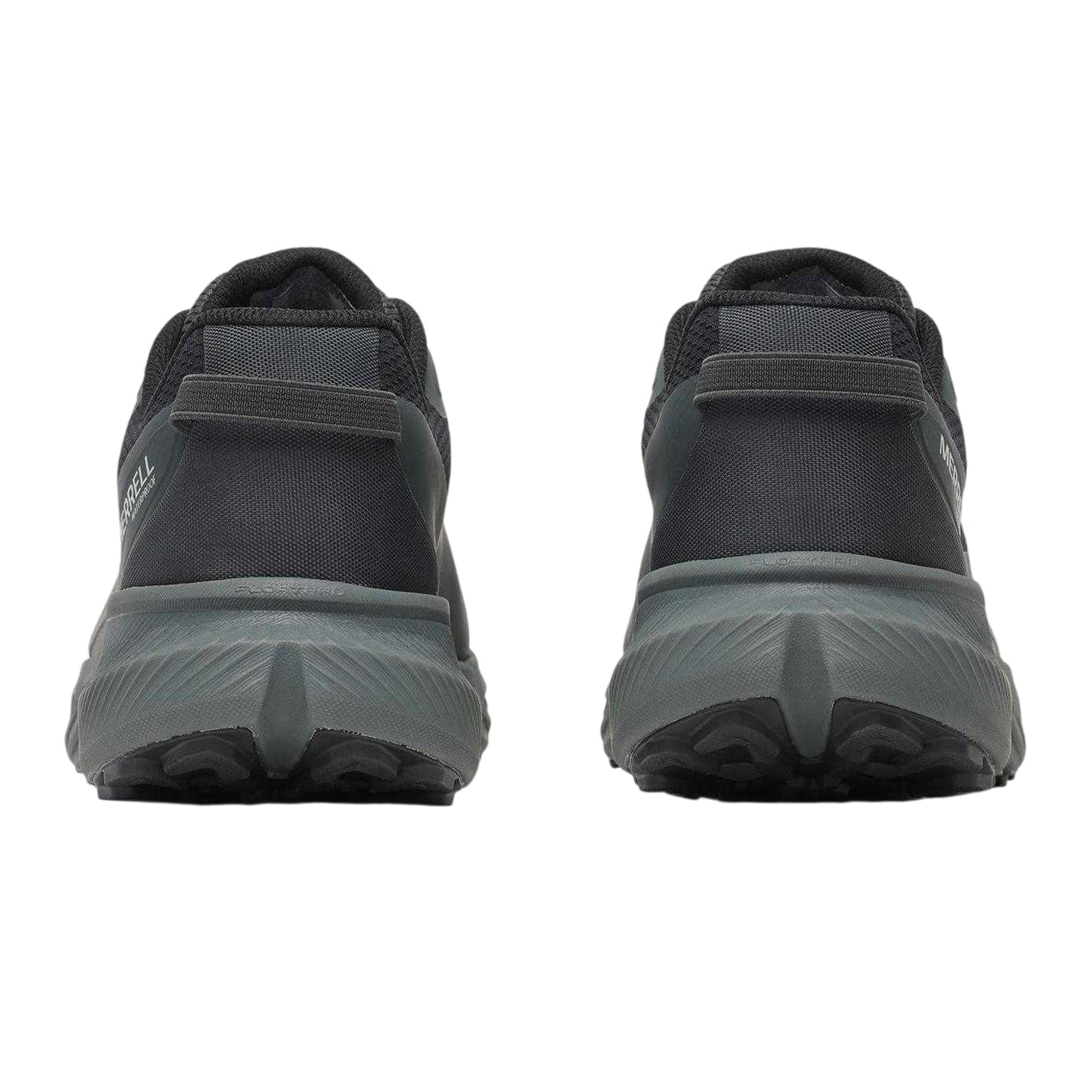Black - Back - Merrell Mens Waterproof Hiking Shoes