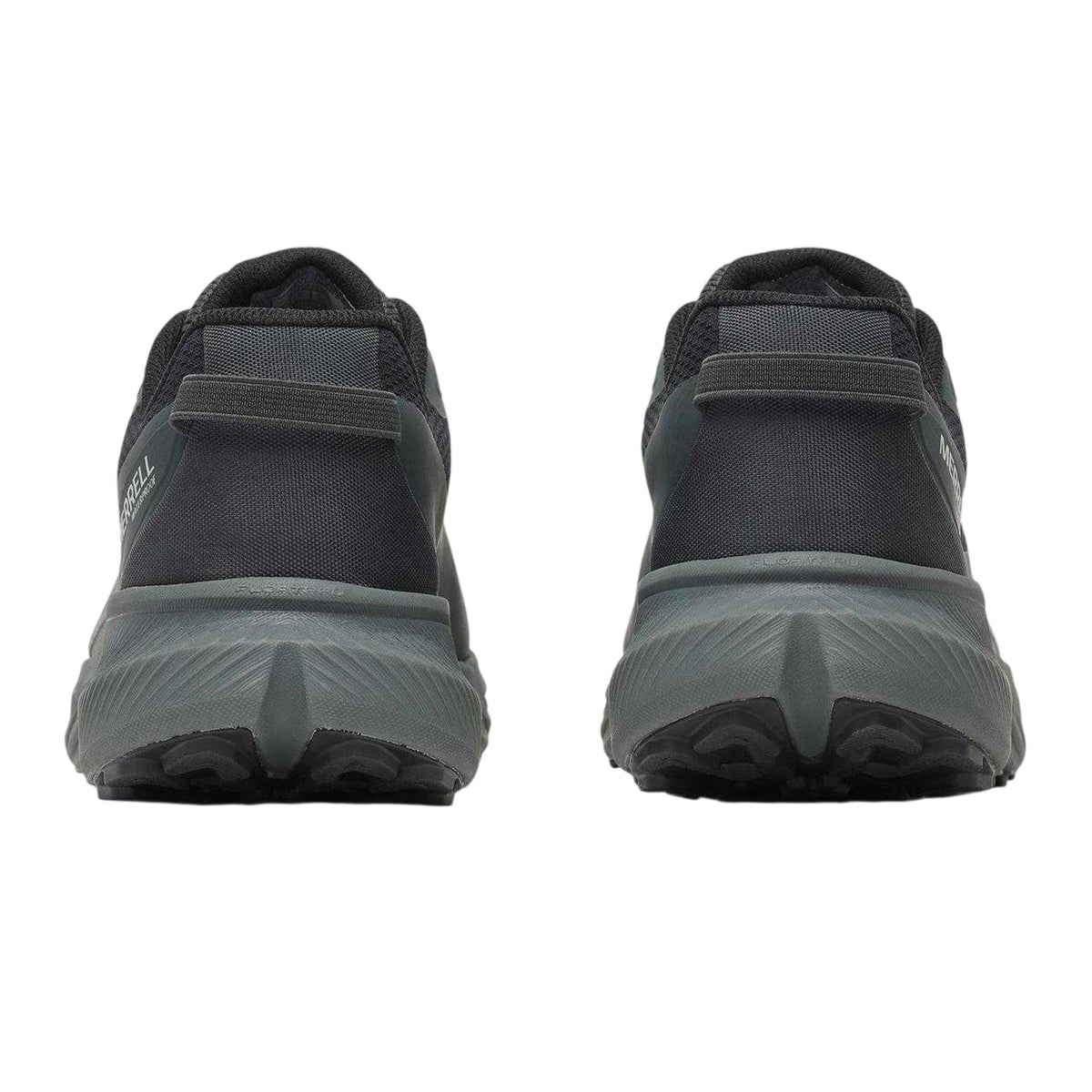 Black - Back - Merrell Mens Waterproof Hiking Shoes