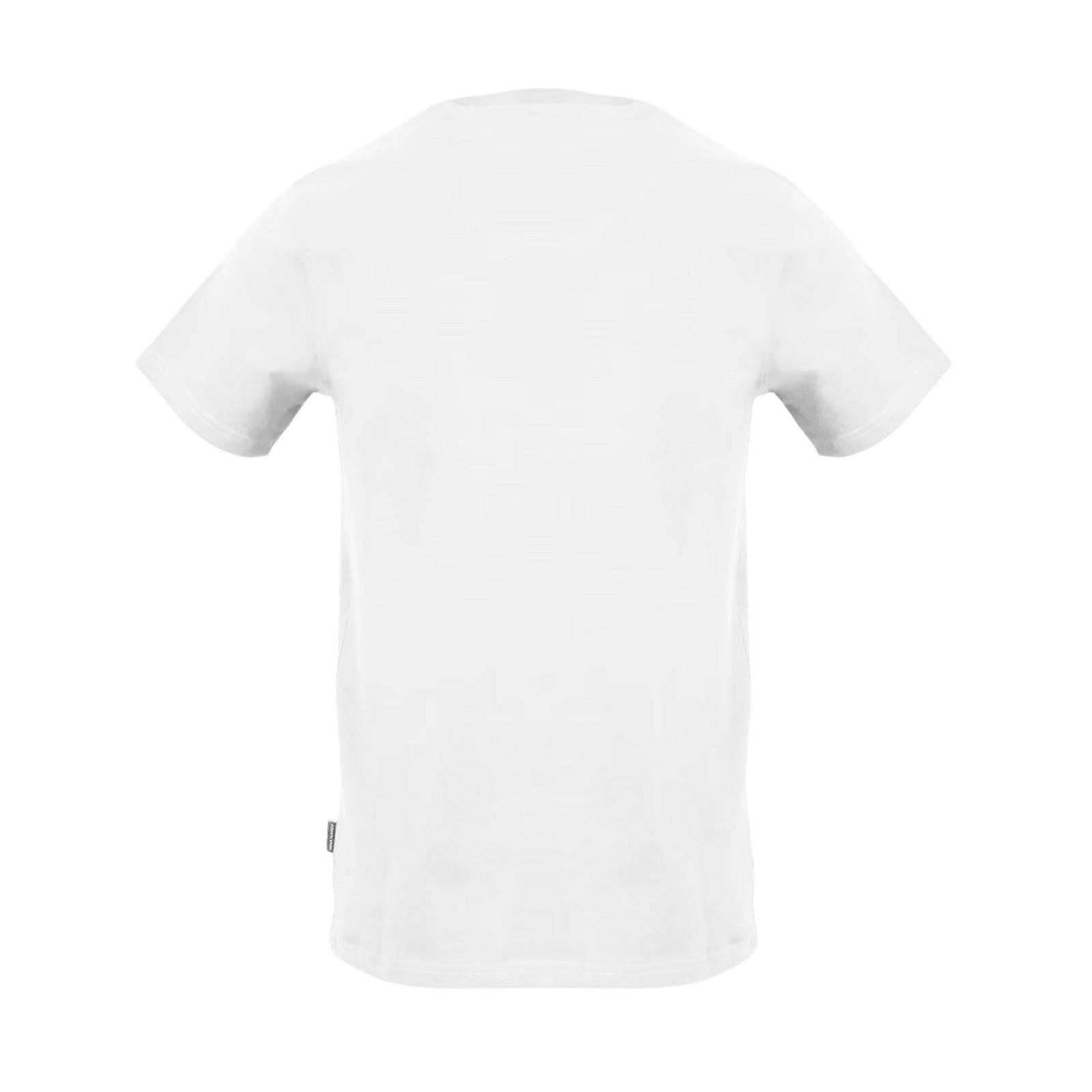 White - Back - Aquascutum Mens Cotton Short-Sleeved T-Shirt