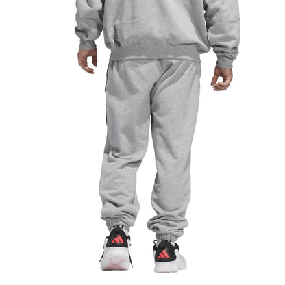 Grey - Back - Adidas Mens Anthony Edwards Tracksuit Bottoms