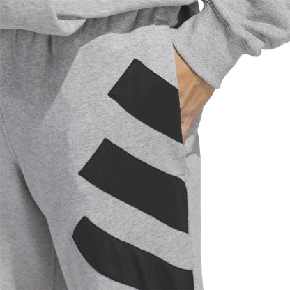 Grey - Side - Adidas Mens Anthony Edwards Tracksuit Bottoms