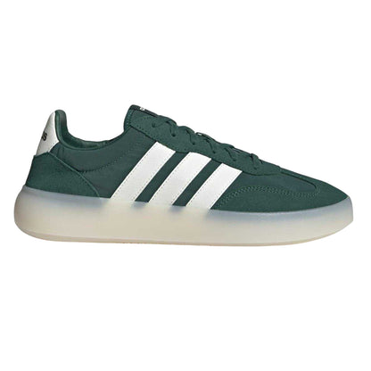 Green-White - Front - Adidas Mens Barreda Decode Suede Trainers