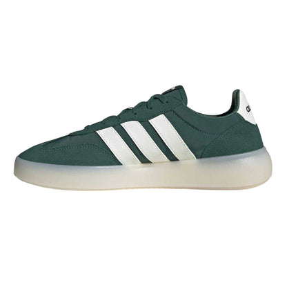 Green-White - Side - Adidas Mens Barreda Decode Suede Trainers
