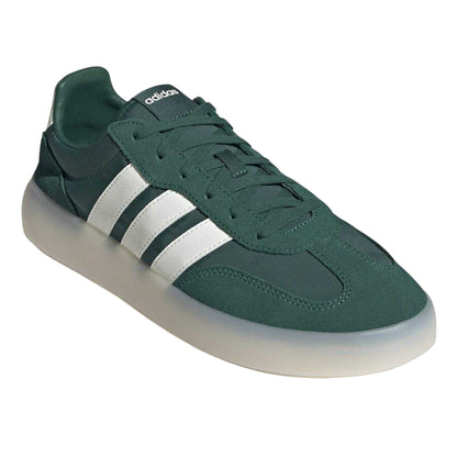 Green-White - Pack Shot - Adidas Mens Barreda Decode Suede Trainers