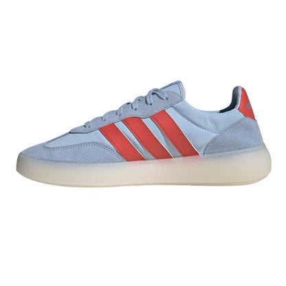 Sky-Red - Side - Adidas Mens Barreda Decode Suede Trainers