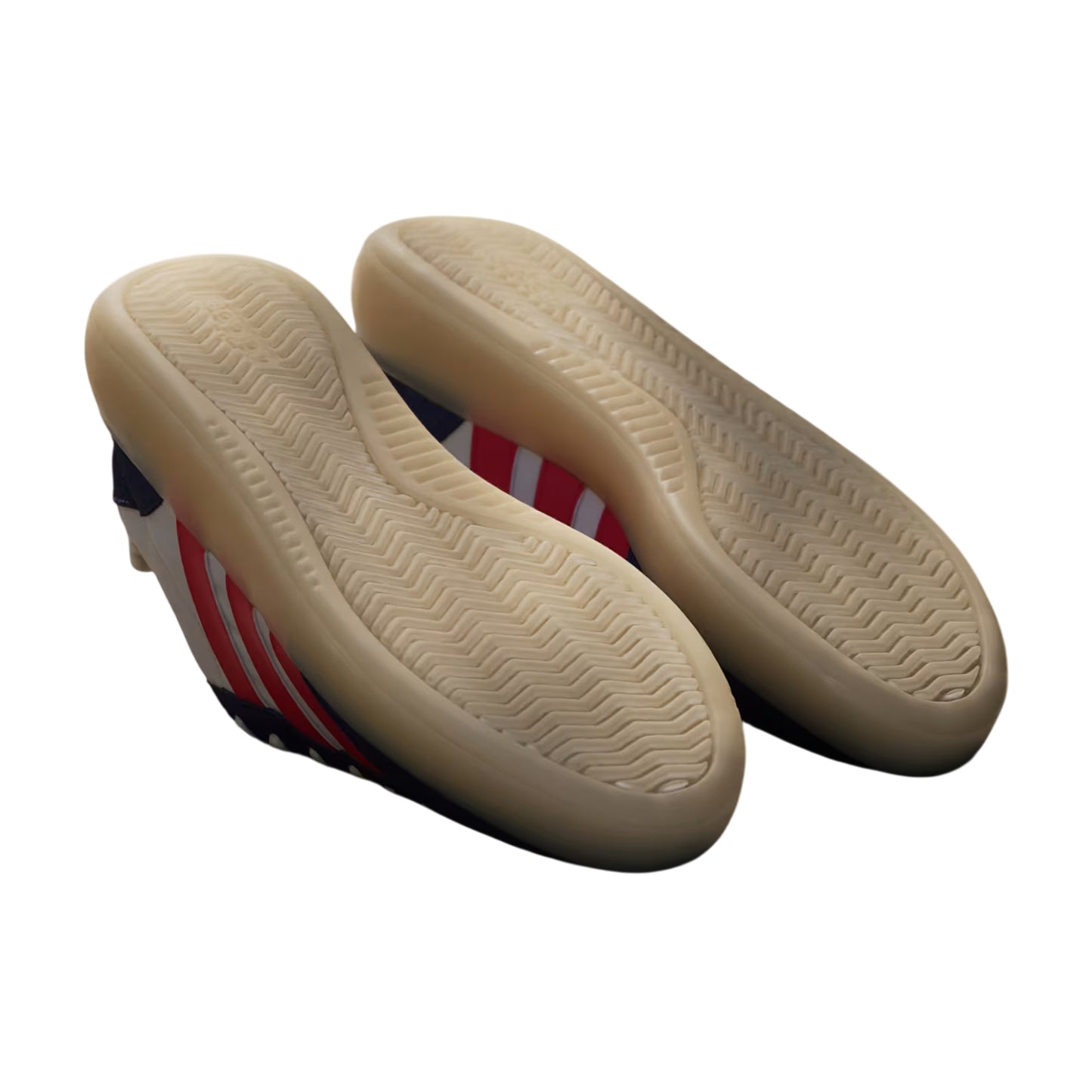 White-Red-Blue - Side - Adidas Mens Barreda Decode Suede Trainers