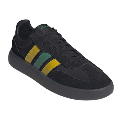 Black-Green-Yellow - Lifestyle - Adidas Mens Barreda Decode Suede Trainers