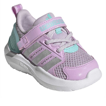 Lavender Purple - Side - Adidas Baby Logo Light Up Shoes