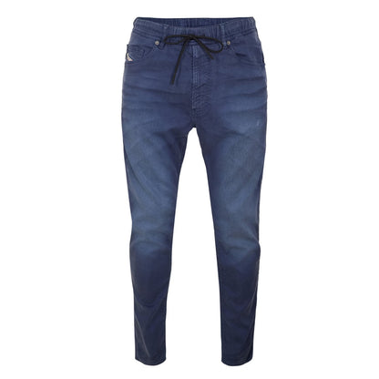 Blue - Front - Diesel Mens Sweat Straight Jeans