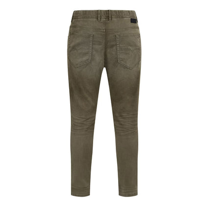Green - Back - Diesel Mens Sweat Straight Jeans