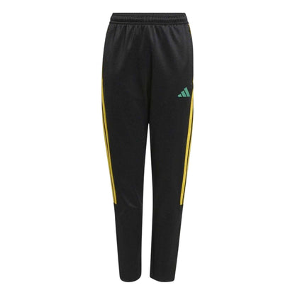 Black - Front - Adidas Childrens-Kids House Of Tiro Tracksuit Bottoms
