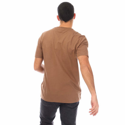 Brown - Back - Diesel Mens Just 6-2 T-Shirt