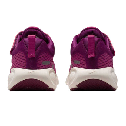 Beet Red - Back - Nike Childrens-Kids Stellar Ride Runners Cushioned Trainers