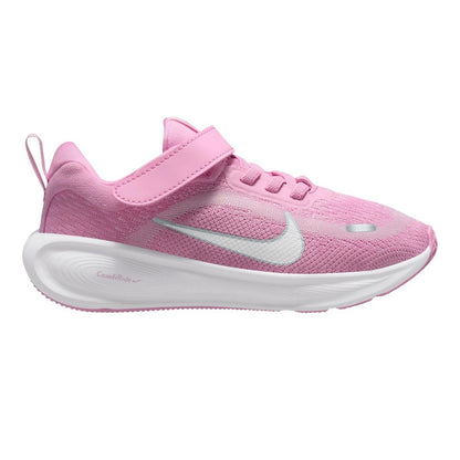 Pink-White - Front - Nike Childrens-Kids Stellar Ride Runners Cushioned Trainers