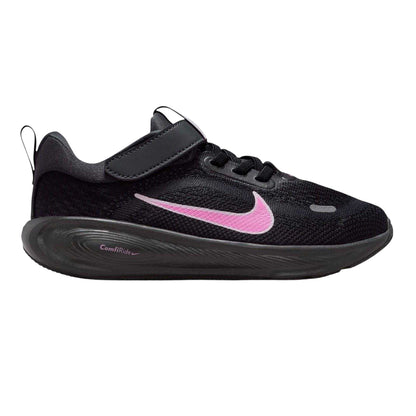 Black-Pink - Front - Nike Childrens-Kids Stellar Ride Runners Cushioned Trainers