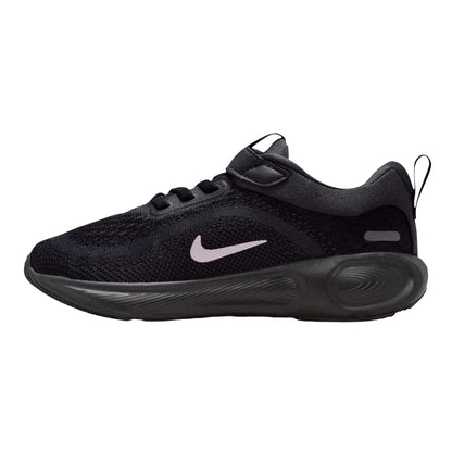 Black-Pink - Side - Nike Childrens-Kids Stellar Ride Runners Cushioned Trainers