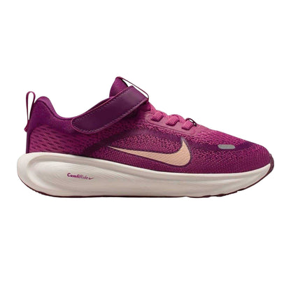 Beet Red - Front - Nike Childrens-Kids Stellar Ride Runners Cushioned Trainers