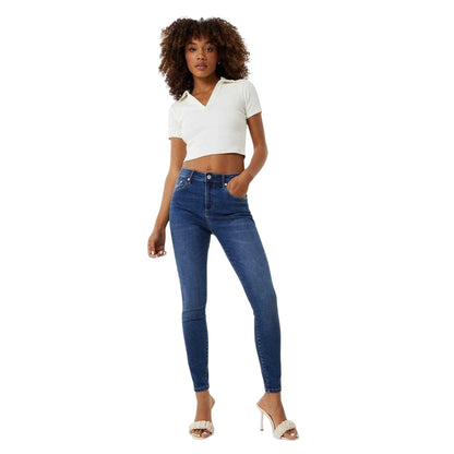 Indigo Blue - Lifestyle - Jack Wills Womens-Ladies Aimie Skinny Jeans