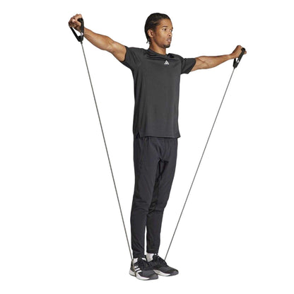 Black - Pack Shot - Adidas Mens Designed For Training Joggers
