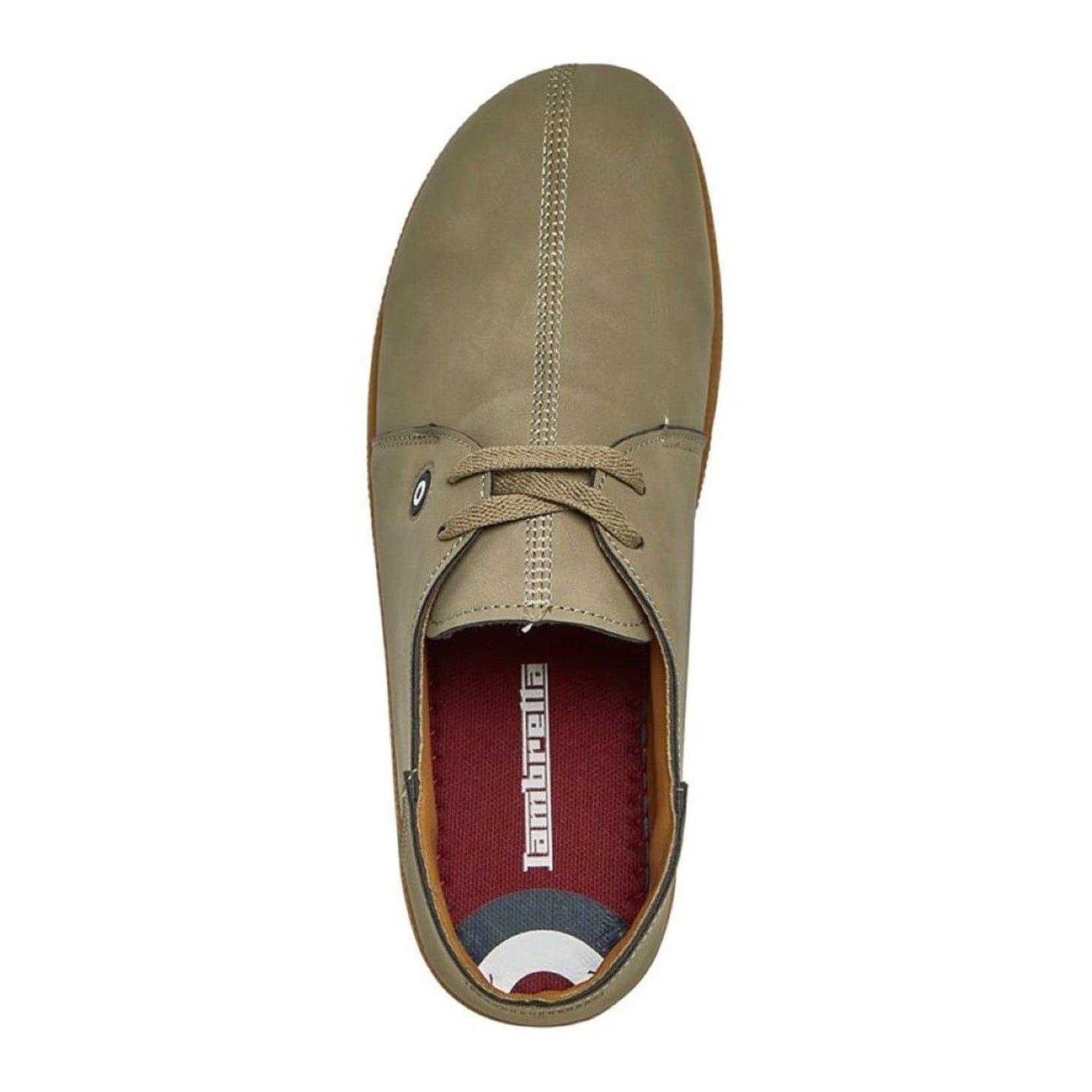 Sand - Lifestyle - Lambretta Mens Logo Platform Trainers